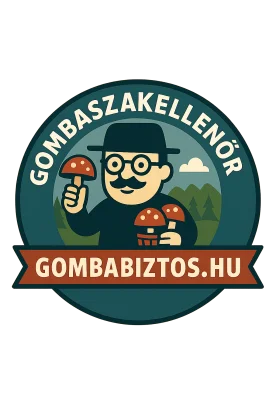 Gombabiztos.hu logó